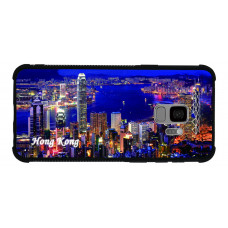3DPhotoCase Naked-Eye 3D Heavy Protection Case Night View of Hong Kong for Galaxy Series