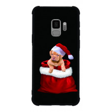 3DPhotoCase Naked-Eye 3D Heavy Protection Case Christmas Dog for Galaxy Series