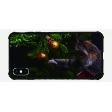 3DPhotoCase Naked-Eye 3D Heavy Protection Case Kitty Playing for iPhone Series