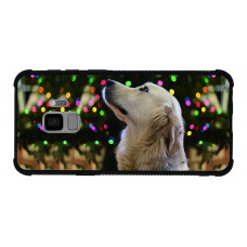 3DPhotoCase Naked-Eye 3D Heavy Protection Case Dog Staring for Galaxy Series
