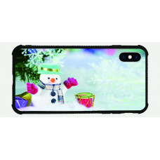 3DPhotoCase Naked-Eye 3D Heavy Protection Case The Happy Snowman for iPhone Series