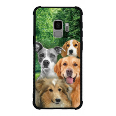 3DPhotoCase Naked-Eye 3D Heavy Protection Case Dumb Doggies in Group for Galaxy Series 3DPhotoCase Naked-Eye 3D Heavy Protection Case Dumb Doggies in Group for Galaxy Series
