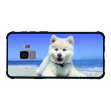 3DPhotoCase Naked-Eye 3D Heavy Protection Case White Puppy on Beach for Galaxy Series 3DPhotoCase Naked-Eye 3D Heavy Protection Case White Puppy on Beach for Galaxy Series