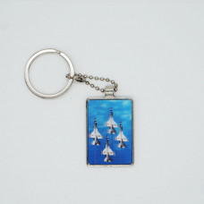 3DPhotoCase Naked Eye 3D Kirksite Keychain: USAF Thunderbird 3DPhotoCase Naked Eye 3D Kirksite Keychain: USAF Thunderbird