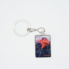 3DPhotoCase Naked Eye 3D Kirksite Keychain: Half Dome in Yosemite